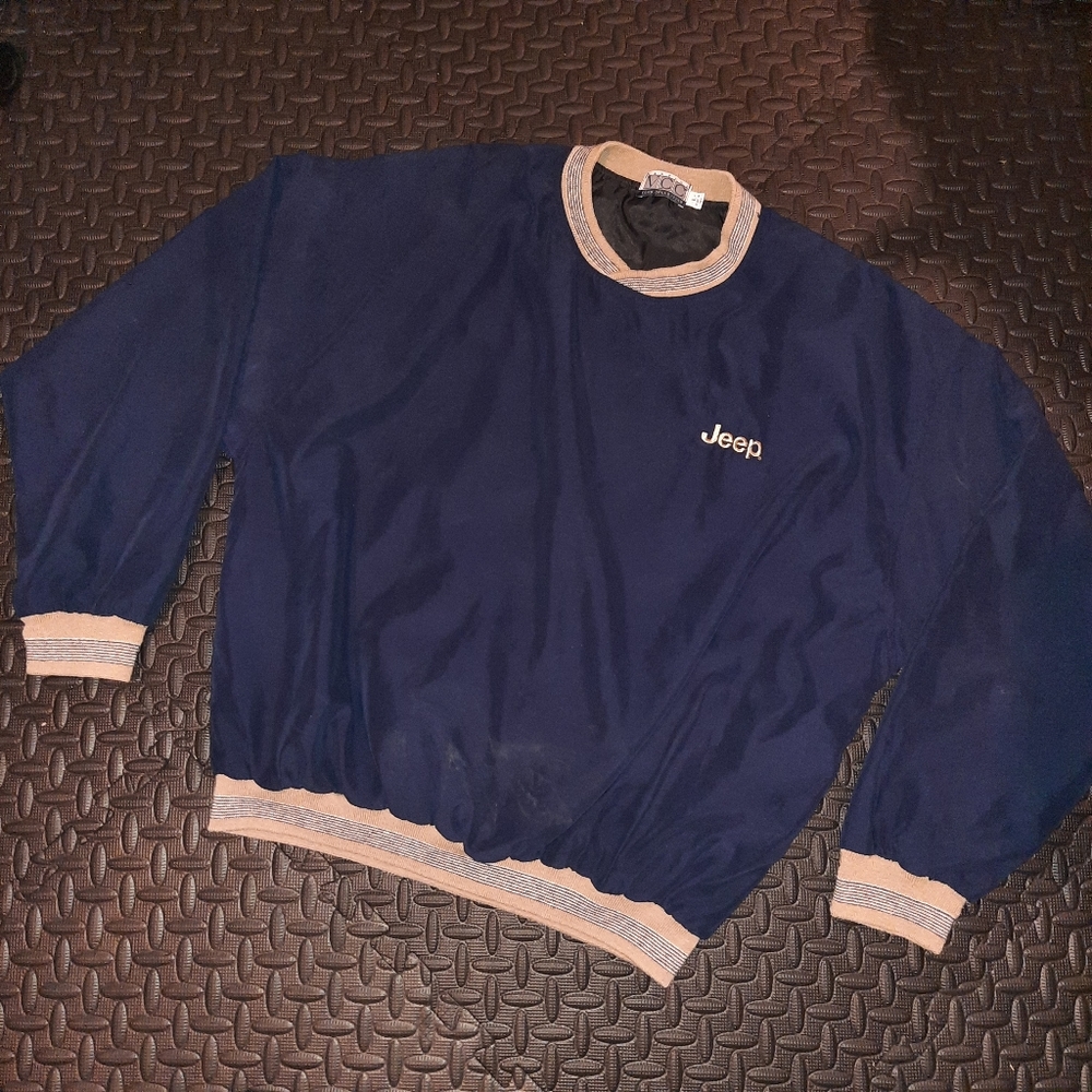 Vintage Jeep slip on lightweight jacket